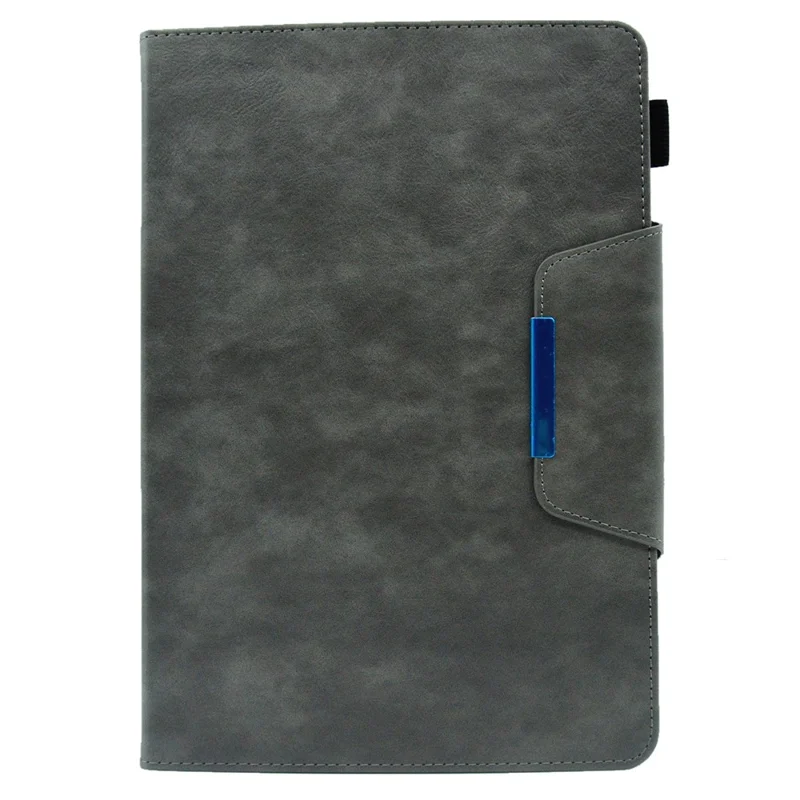For Amazon Fire HD 8 (2020) / (2022) / 8 Plus (2022) / (2020) Leather Tablet Case Wallet Stand Slim Tablet Cover - Grey
