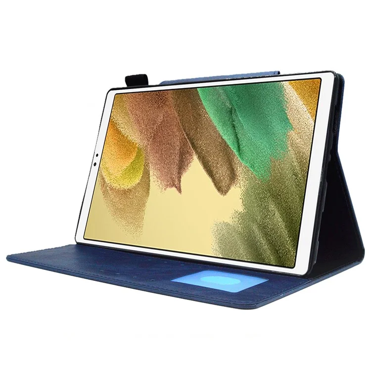 Para Samsung Galaxy Tab A7 Lite 8.7 pulgadas T220 / T225 Funda de Cuero Soporte para Tablet Billetera Delgada Carcasa para Tablet - Azul