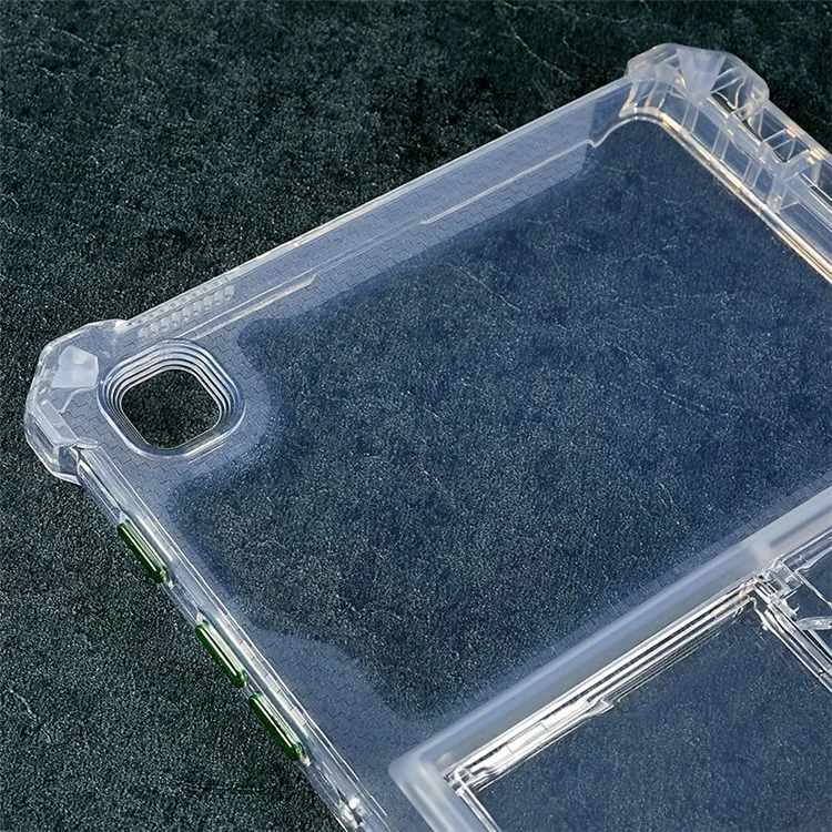 Per Samsung Galaxy Tab A7 Lite 8.7-inch T220 Clear TPU Custodia per Tablet Protezione da cadute con Supporto