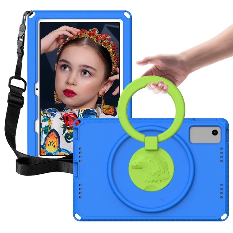 Para Lenovo Tab M10 Plus (3ª generación) TB-125F 10.6 / Xiaomi Redmi Pad 10.6 Tablet Case EVA+PC Anti-drop Tablet Cover - Azul