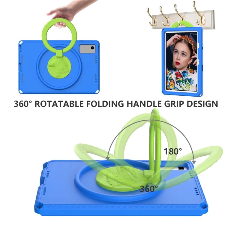 Para Lenovo Tab M10 Plus (3ª generación) TB-125F 10.6 / Xiaomi Redmi Pad 10.6 Tablet Case EVA+PC Anti-drop Tablet Cover - Azul