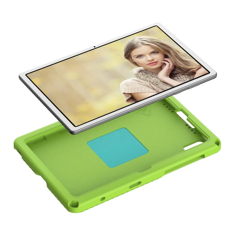 Pour Lenovo Tab K10 TB-X6C6F 10. / Huawei MatePad SE 10.4 / Samsung Galaxy Tab S6 Lite P610 / 615 / S6 Lite (2022) Étui pour tablette - Vert