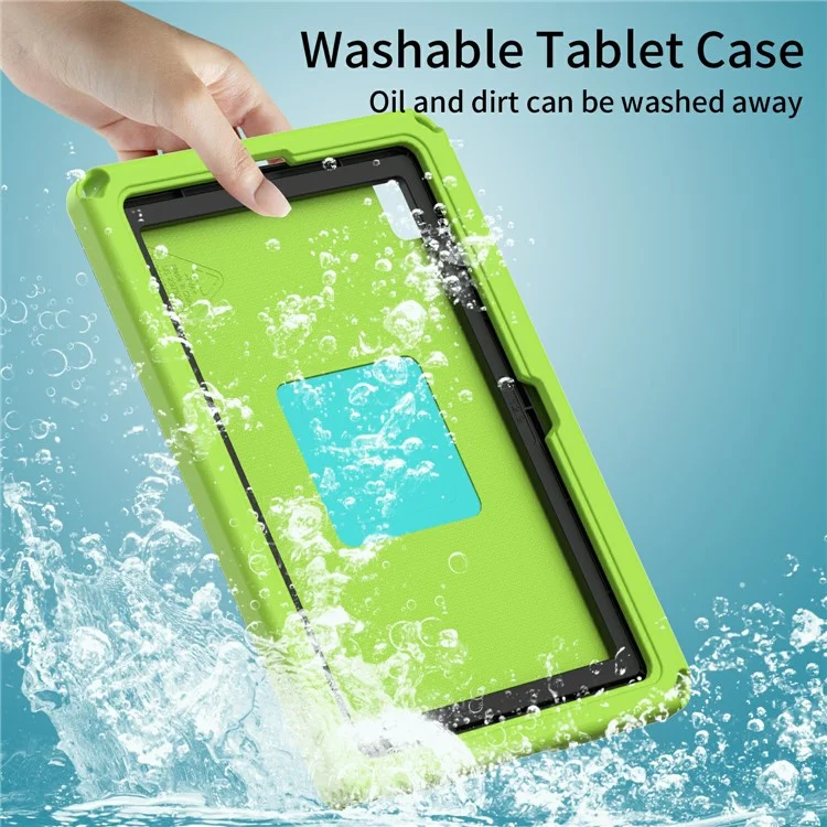 Pour Lenovo Tab K10 TB-X6C6F 10. / Huawei MatePad SE 10.4 / Samsung Galaxy Tab S6 Lite P610 / 615 / S6 Lite (2022) Étui pour tablette - Vert