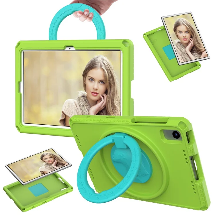 Pour Lenovo Tab K10 TB-X6C6F 10. / Huawei MatePad SE 10.4 / Samsung Galaxy Tab S6 Lite P610 / 615 / S6 Lite (2022) Étui pour tablette - Vert