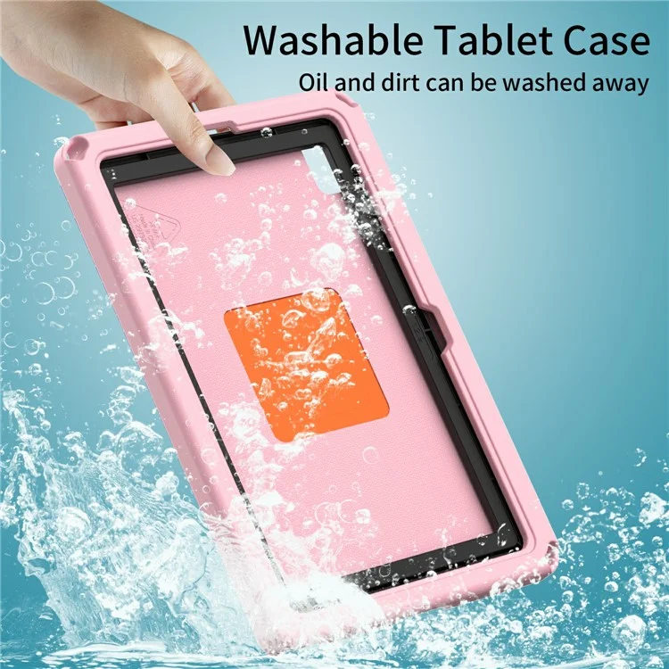Para Lenovo Tab K10 TB-X6C6F 10.3 / Huawei MatePad SE 10.4 / Samsung Galaxy Tab S6 Lite P610 / 615 / S6 Lite (2022) Funda para Tablet - Rosa