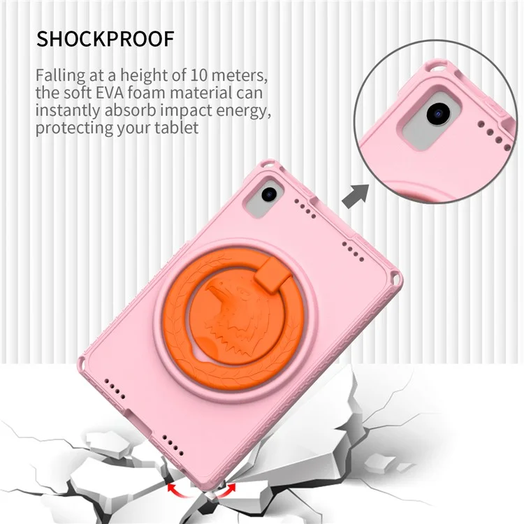 Para Lenovo Tab K10 TB-X6C6F 10.3 / Huawei MatePad SE 10.4 / Samsung Galaxy Tab S6 Lite P610 / 615 / S6 Lite (2022) Funda para Tablet - Rosa