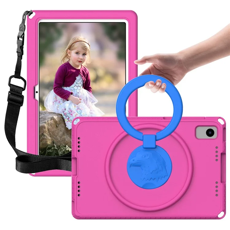 For Lenovo Tab K10 TB-X6C6F 10.3 / Huawei MatePad SE 10.4 / Samsung Galaxy Tab S6 Lite P610 / 615 / S6 Lite (2022) Tablet Case - Rose