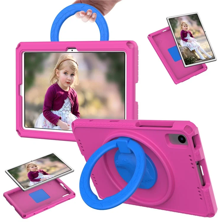 For Lenovo Tab K10 TB-X6C6F 10.3 / Huawei MatePad SE 10.4 / Samsung Galaxy Tab S6 Lite P610 / 615 / S6 Lite (2022) Tablet Case - Rose