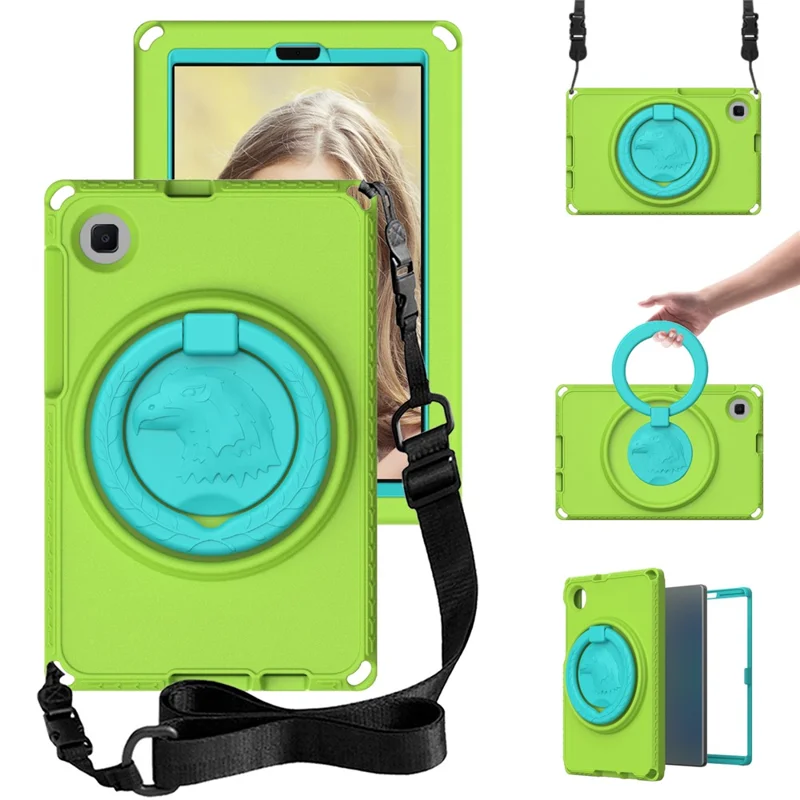 For Samsung Galaxy Tab A11 / A9 / A 8.0 (2019) SM-T290 (Wi-Fi) / SM-T295 (LTE) / Tab A7 Lite 8.7-inch (2020) T220 / T225 Tablet Cover - Green