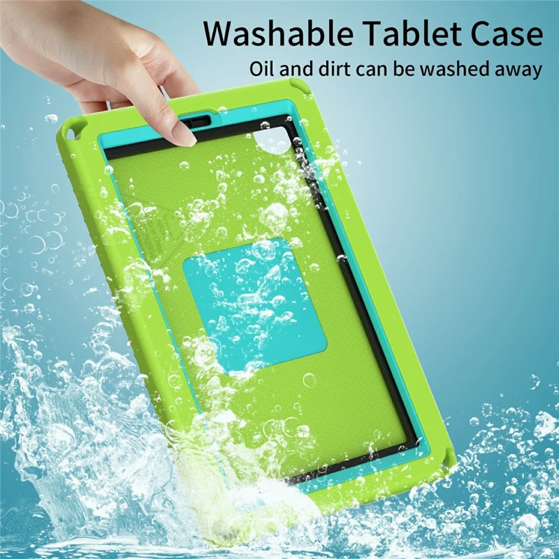 For Samsung Galaxy Tab A11 / A9 / A 8.0 (2019) SM-T290 (Wi-Fi) / SM-T295 (LTE) / Tab A7 Lite 8.7-inch (2020) T220 / T225 Tablet Cover - Green