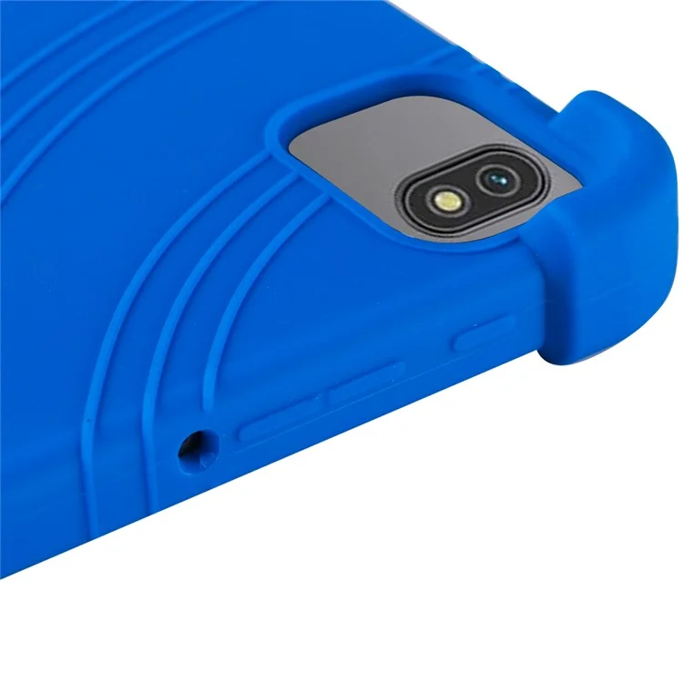 For Blackview Oscal Pad 10 Silicone Tablet Cover Kickstand Design Drop Resistant Protective Case - Multi-color