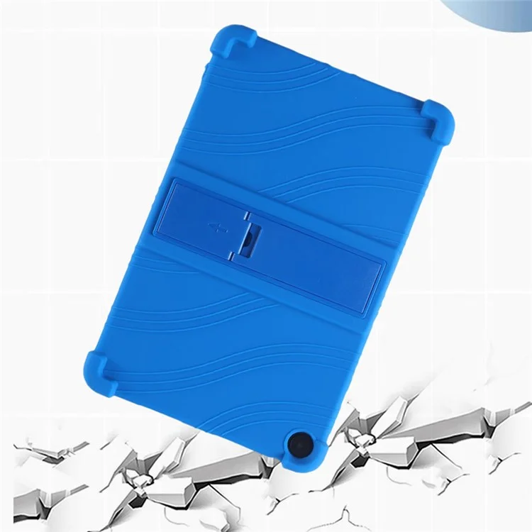 Para Huawei MatePad SE 10.4 polegadas 2022 Capa Protetora de Tablet à Prova de Choques Capa de Silicone Macio com Suporte - Multicolorido