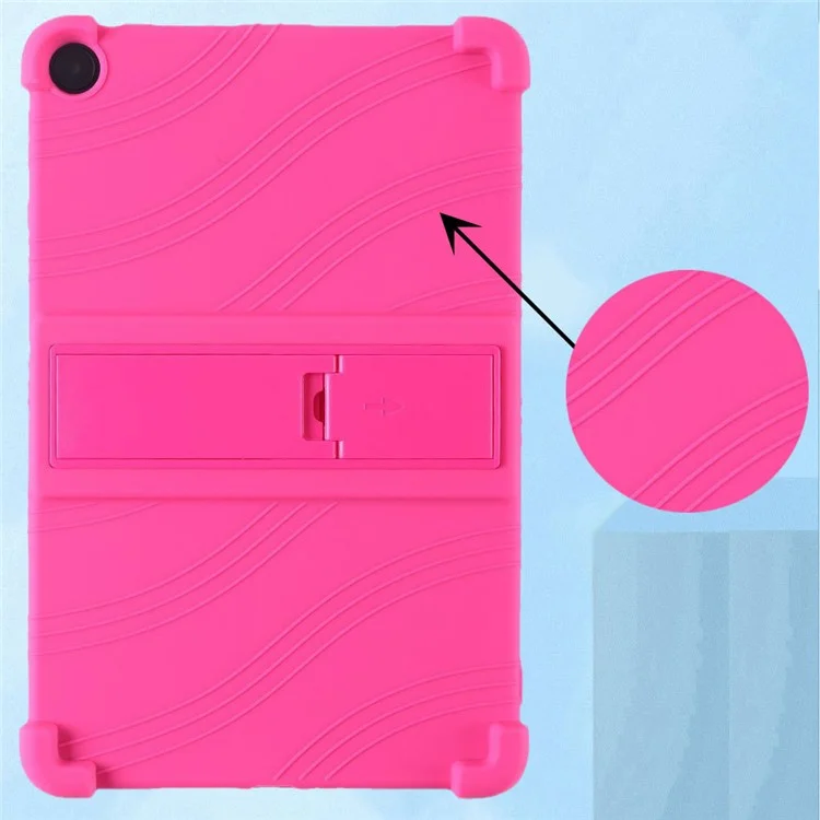 Para Huawei MatePad SE 10.4 polegadas 2022 Capa Protetora de Tablet à Prova de Choques Capa de Silicone Macio com Suporte - Multicolorido