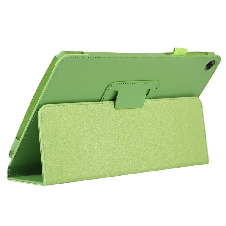 Pour Huawei Matepad SE 10,4 Pouces de Tablette Folio de Tablette pu en Cuir Litchi Couverture de Support de Texture - Vert