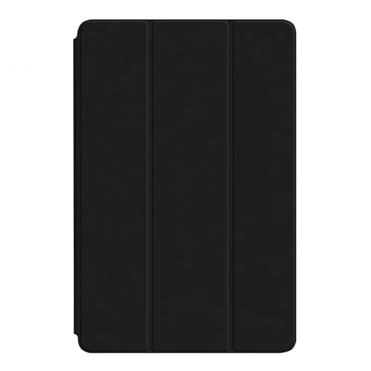 Tablet-Hülle für Oppo Pad 2, PU-Leder + TPU Dreifachständer Schutzhülle - Schwarz