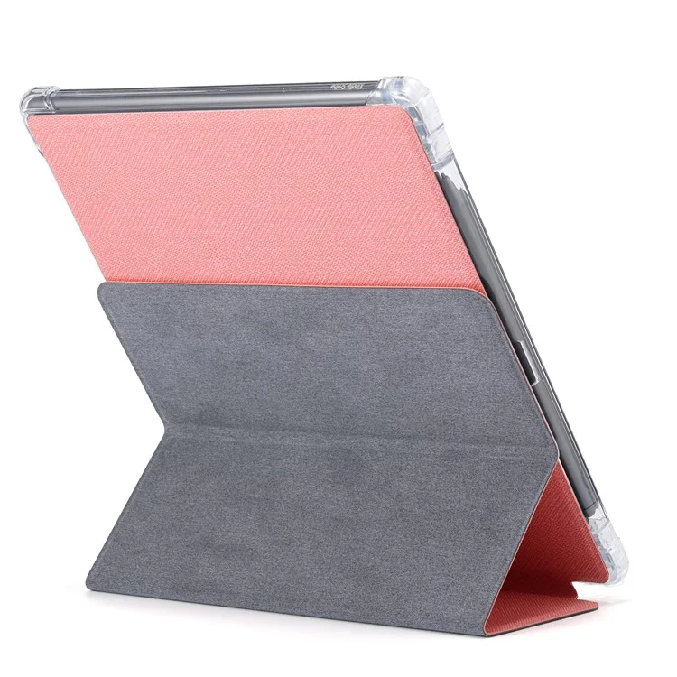 VILI DB Leather Case for Amazon Kindle Scribe , Multi-Viewing Stand Cover with Auto-Wake / Sleep - Rose