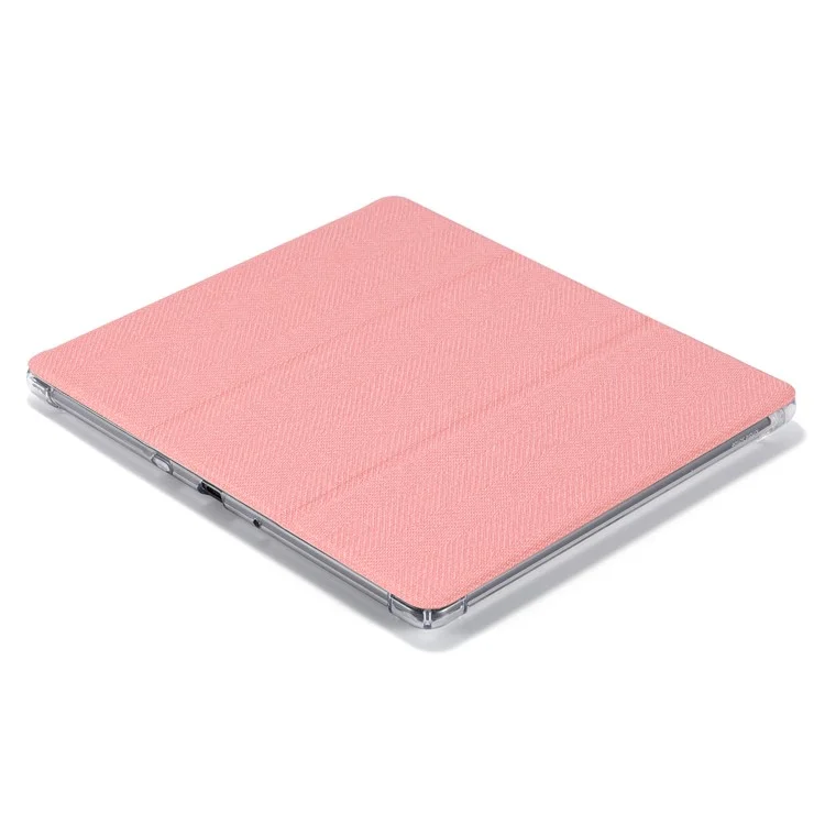 VILI DB Leather Case for Amazon Kindle Scribe , Multi-Viewing Stand Cover with Auto-Wake / Sleep - Rose