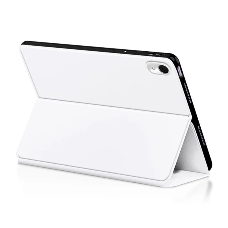 Capa de Couro PU para Huawei MatePad 11 (2023) Capa Protetora Flip Tablet com Suporte - Branca