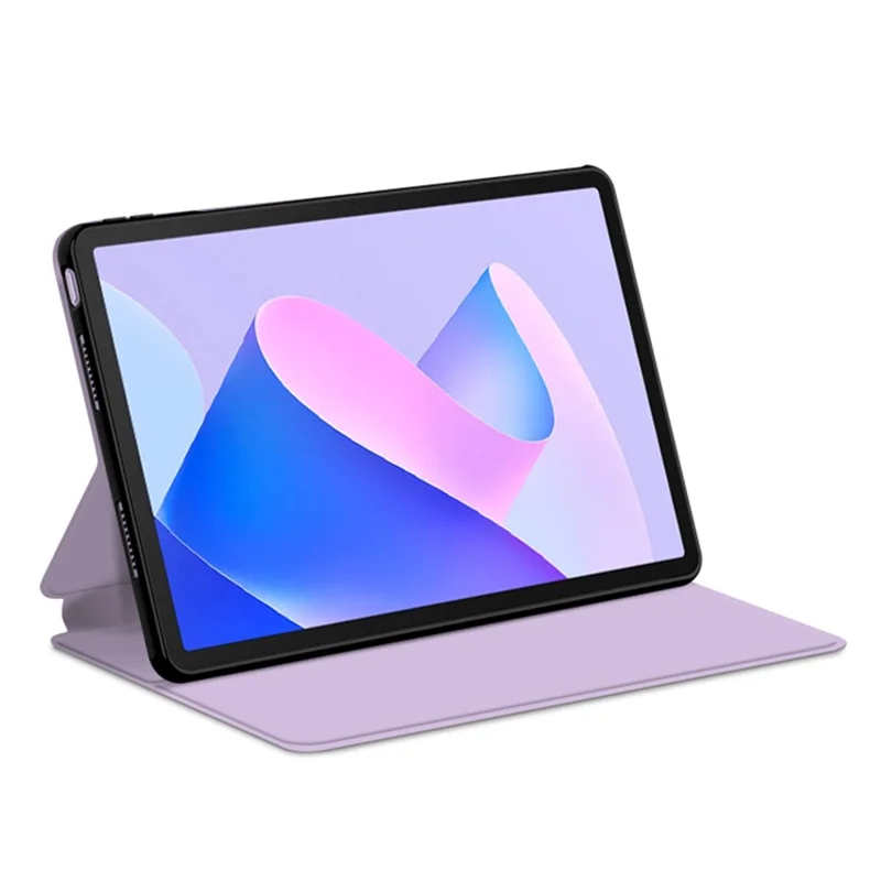 Étui en cuir PU pour Huawei MatePad 11 (2023) Housse de protection à rabat avec support - Violet