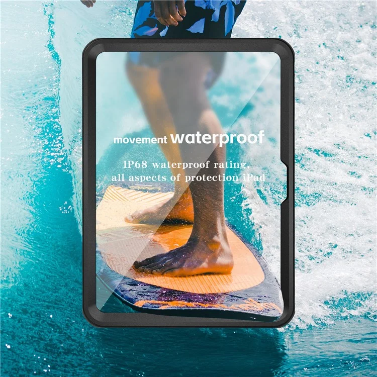IP68 Waterproof Case for iPad (2025) / 10.9 (2022) 2m Drop Protection Shockproof Dustproof Armor Defender Cover