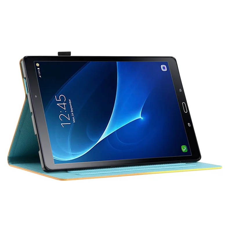 For Samsung Galaxy Tab A 10.1 (2016) T580 / T585 PU Leather Cover Pattern Printing Shockproof Tablet Case - Deer