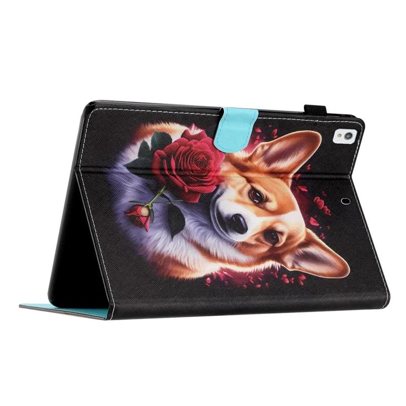 For Samsung Galaxy Tab S6 Lite (2024) / S6 Lite (2022) / S6 Lite (2020) P610 / P615 Anti-Scratch PU Leather Flip Cover - Dog