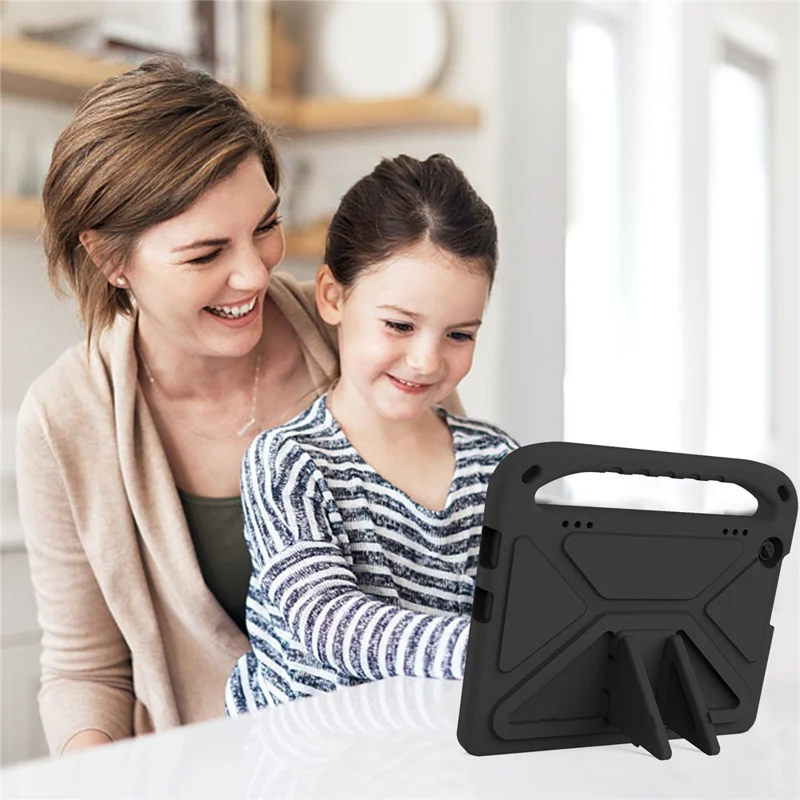 Per Lenovo Tab M10 (Gen 3) Tab-328F Supporto Tablet Custodia Maniglia Anti-caduta EVA Custodia Tablet - Nero