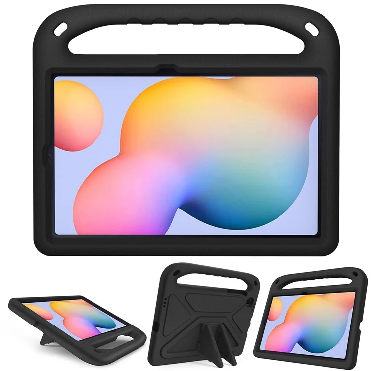 Pour Samsung Galaxy Tab S6 Lite (2020) / (2022) / S6 Lite (2024) Support de tablette Boîtier EVA Portable Poignée Tablette Cover - Noir