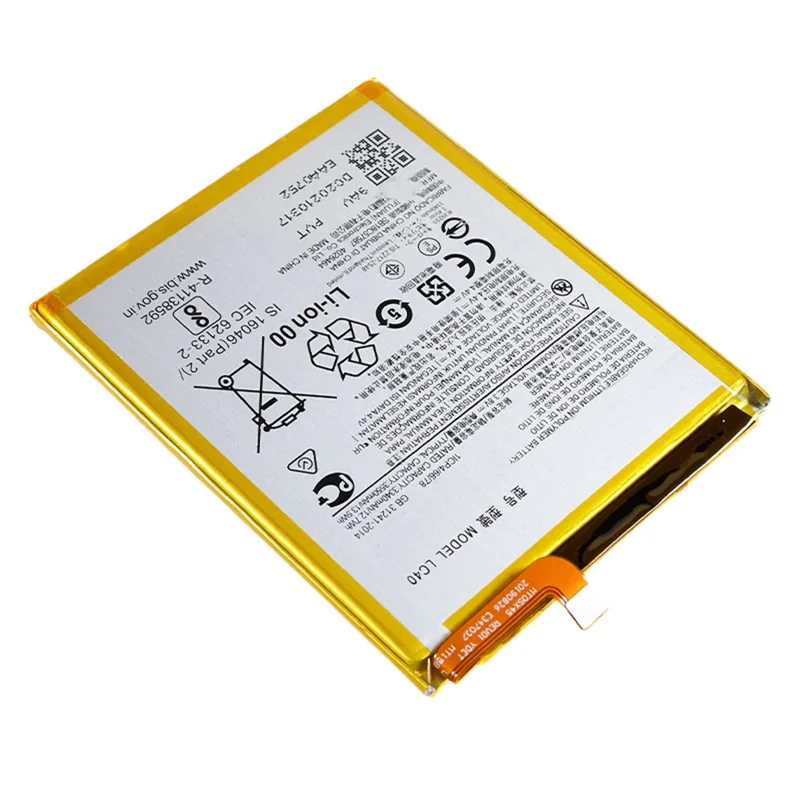 3.8V 3340mAh Li-ion Battery Assembly Part for Motorola Moto E (2020) , Encode: LC40 (without Logo)
