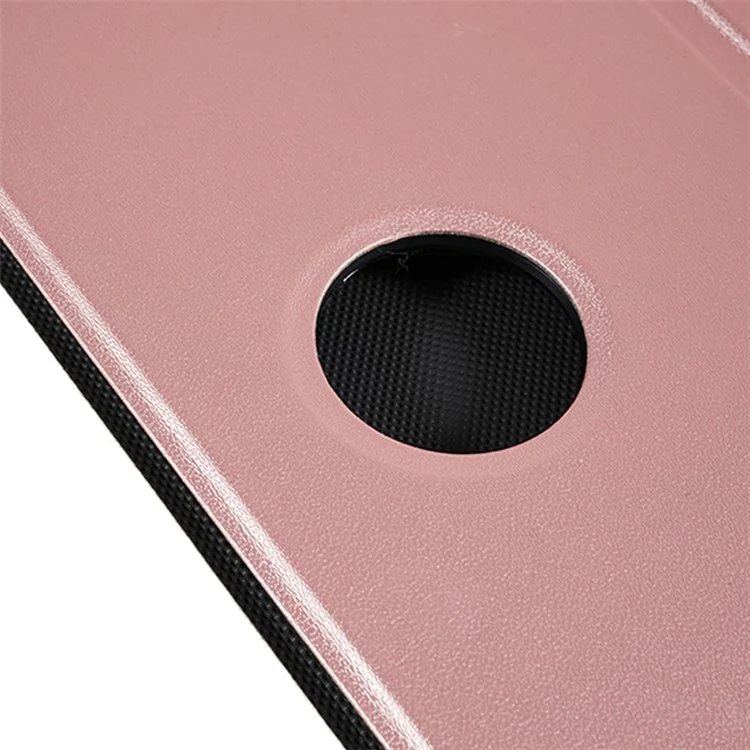 Für Oppo Pad 2 Flip Book Cover PU Leder Stand Schutzhülle - Rose Gold