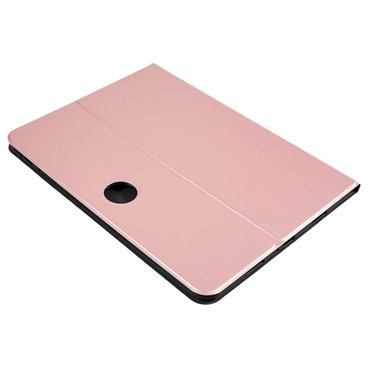Für Oppo Pad 2 Flip Book Cover PU Leder Stand Schutzhülle - Rose Gold