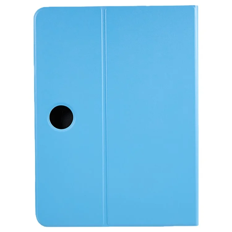 For Oppo Pad 2 Flip Book Cover PU Leather Stand Protective Tablet Case - Sky Blue