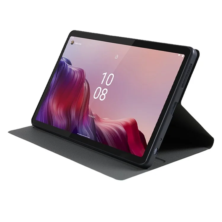 Para Lenovo Tab M9 Caso da Tabuleta da Cobertura Protetora Dobrável do Suporte do Caso de Couro PU - Azul