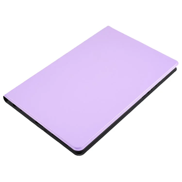 For Lenovo Tab M9 PU Leather Tablet Case Foldable Stand Protective Tablet Cover - Purple