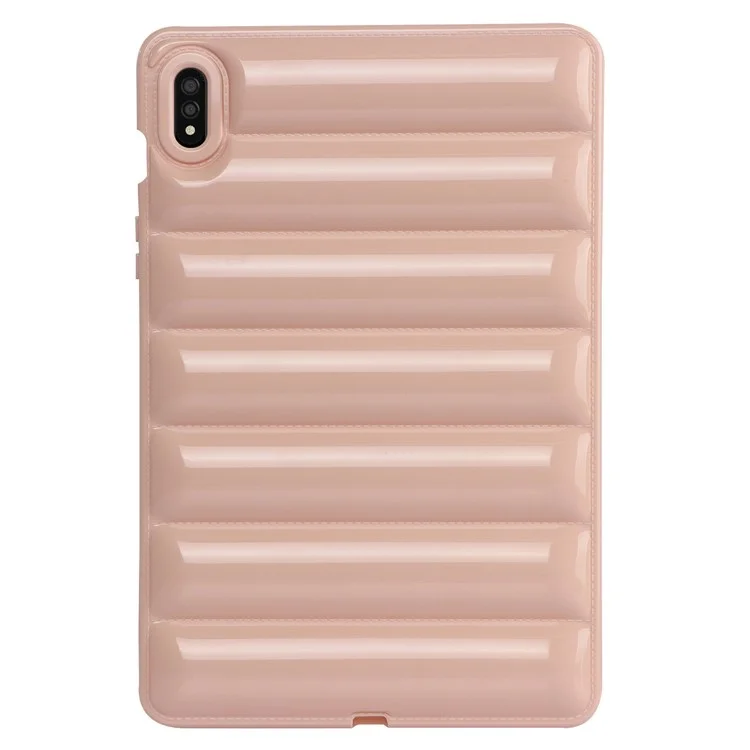 Per Samsung Galaxy Tab S7 / S8 / T870 / X700 Tablet Soft TPU Cover Case Down Jacket Shell - Rosa
