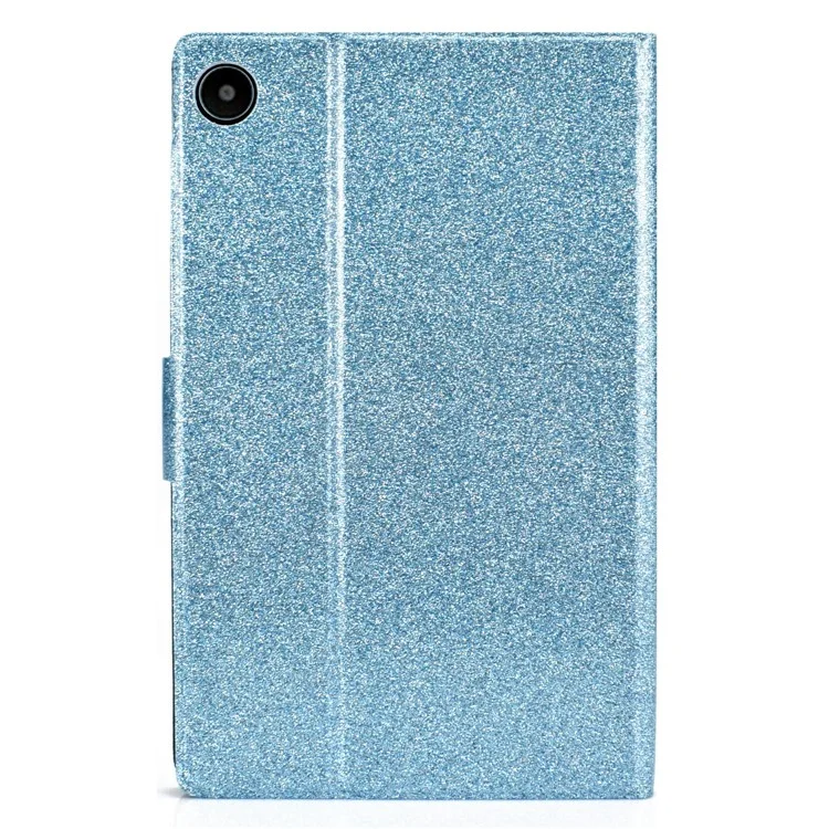 Para Huawei MatePad SE 10.4-inch Case à Prova de Choque Anti-Riscos Capa de Couro Brilhante - Azul