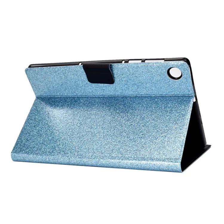 Para Huawei MatePad SE 10.4-inch Case à Prova de Choque Anti-Riscos Capa de Couro Brilhante - Azul