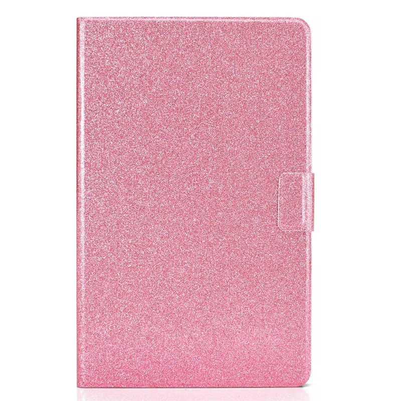 For Huawei MatePad SE 10.4-inch Shockproof Case Anti-Scratch Glittery Leather Cover Tablet Shell - Pink