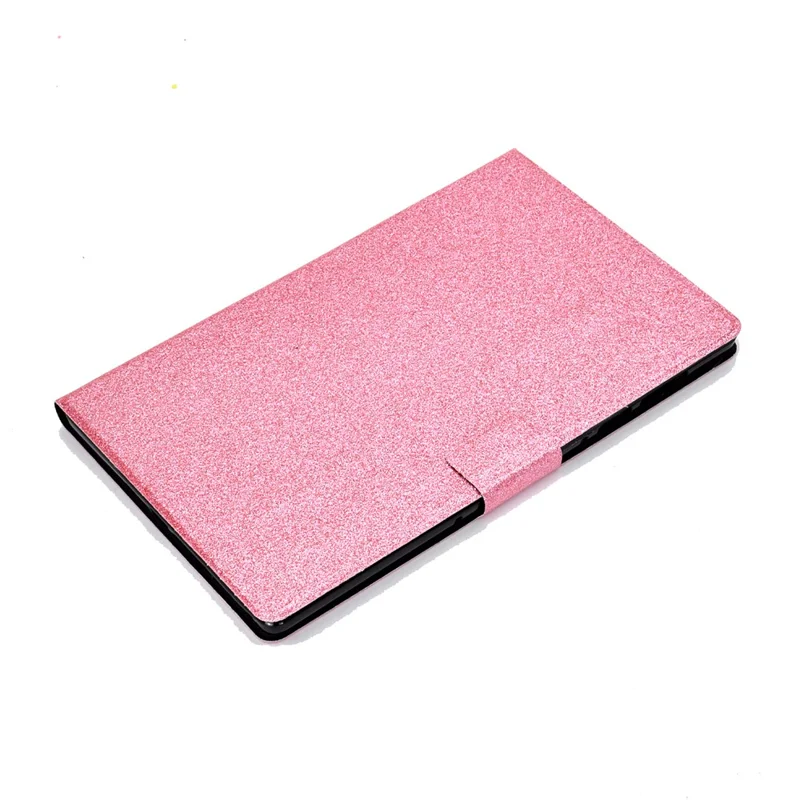 For Huawei MatePad SE 10.4-inch Shockproof Case Anti-Scratch Glittery Leather Cover Tablet Shell - Pink
