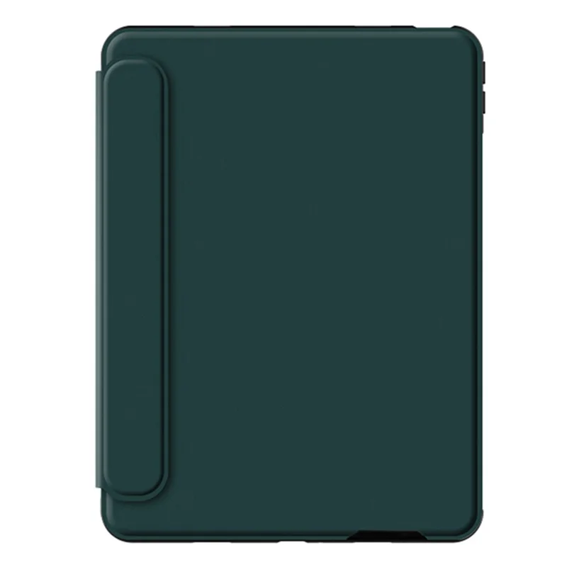 Voor Oppo Pad 2 Leren Hoes + Bluetooth-compatibele Toetsenbord met Verlicht Trackpad - Groen