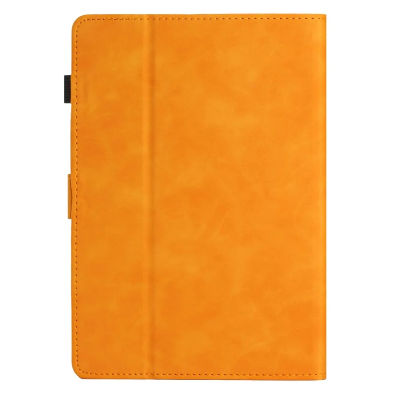 For Amazon Kindle 11th Gen (2022) TPU+PU Leather Cover Card Slot Imprinted Pattern Tablet Case - Yellow