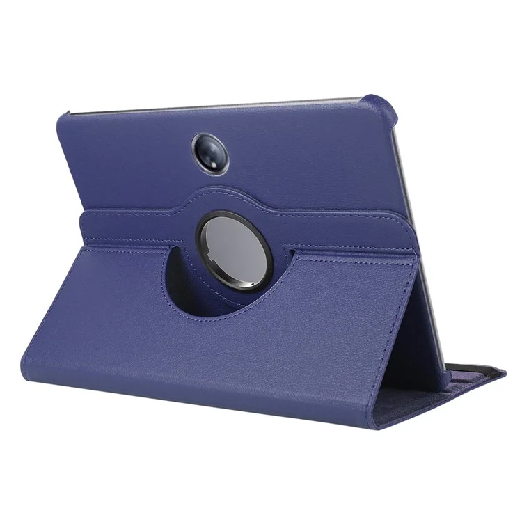 ENKAY HAT PRINCE Para Oppo Pad 2 / OnePlus Pad Capa de Tablet em Couro+PC com Suporte Giratório de 360 Graus e Função de Suspensão/Ativação Automática - Azul Escuro