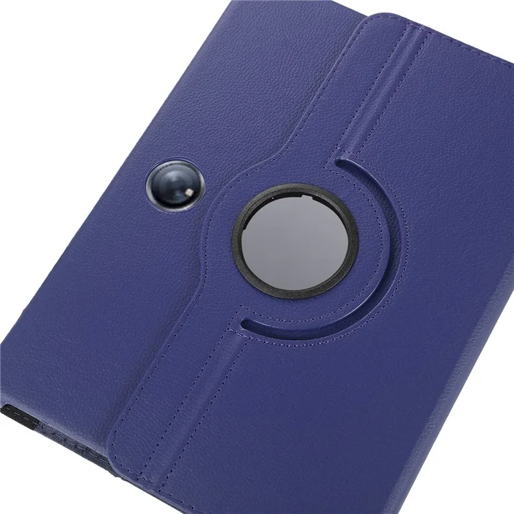 ENKAY HAT PRINCE Para Oppo Pad 2 / OnePlus Pad Capa de Tablet em Couro+PC com Suporte Giratório de 360 Graus e Função de Suspensão/Ativação Automática - Azul Escuro