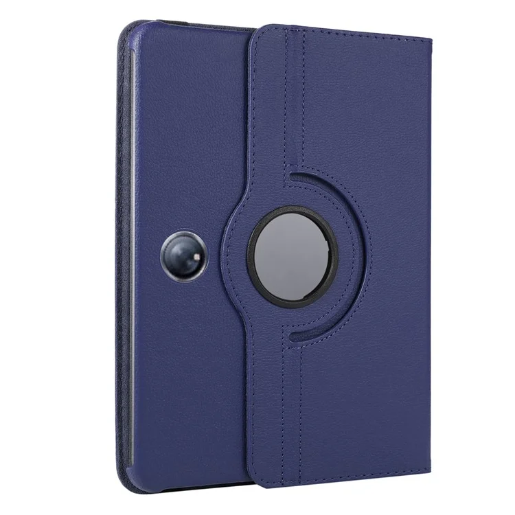 ENKAY HAT PRINCE Para Oppo Pad 2 / OnePlus Pad Capa de Tablet em Couro+PC com Suporte Giratório de 360 Graus e Função de Suspensão/Ativação Automática - Azul Escuro