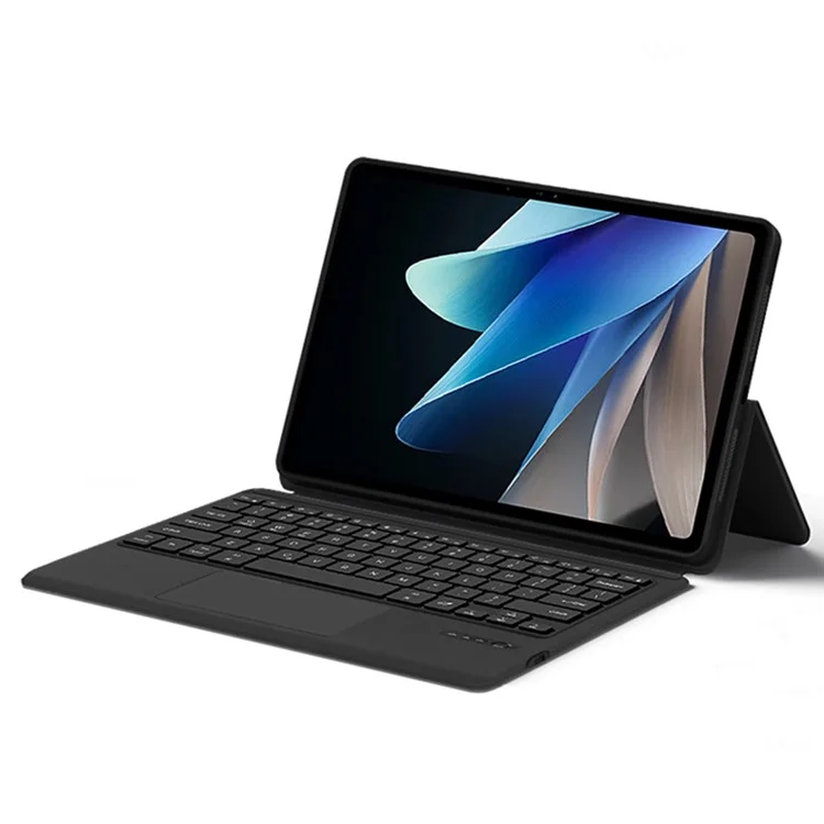 For vivo Pad2 Leather Case + Touchpad Bluetooth-compatible Keyboard with Backlit