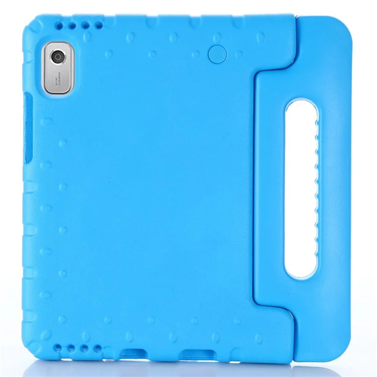 Para Lenovo Tab M9 Protetive Eva Case Anti-Fall Tablet Case à Prova de Choque Com Alça de Kickstand - Azul