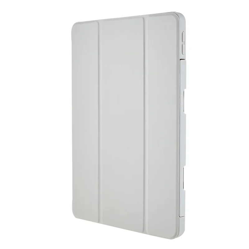 For iPad Pro 10.5-inch (2017) PU Leather Tablet Rotating Case Shell Stand Cover with Detachable Pencil Holder - Grey