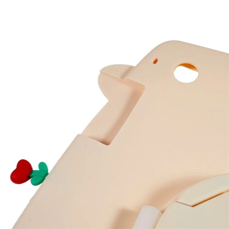 For Samsung Galaxy Tab A8 10.5 (2021) X200 X205 / (2022) Tablet Case 360 Degree Rotation Kickstand Cat Style Silicone Cover