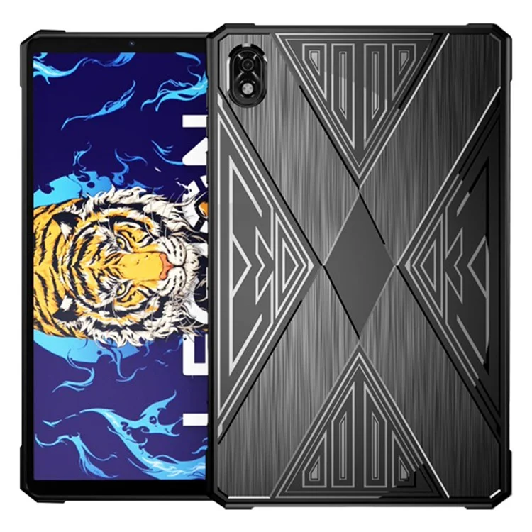 Per Lenovo Legion Y700 TPU Tablet Case Anti-slip Textured Tablet Back Protector Cover - Nero