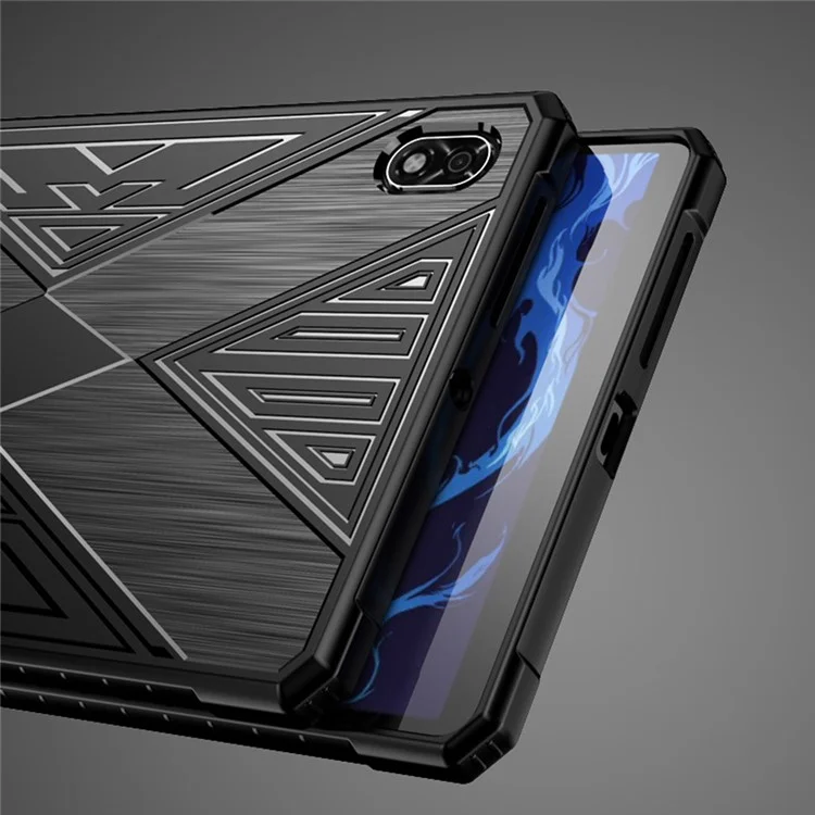 Per Lenovo Legion Y700 TPU Tablet Case Anti-slip Textured Tablet Back Protector Cover - Nero